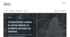 Desktop Screenshot of dixitciencia.com